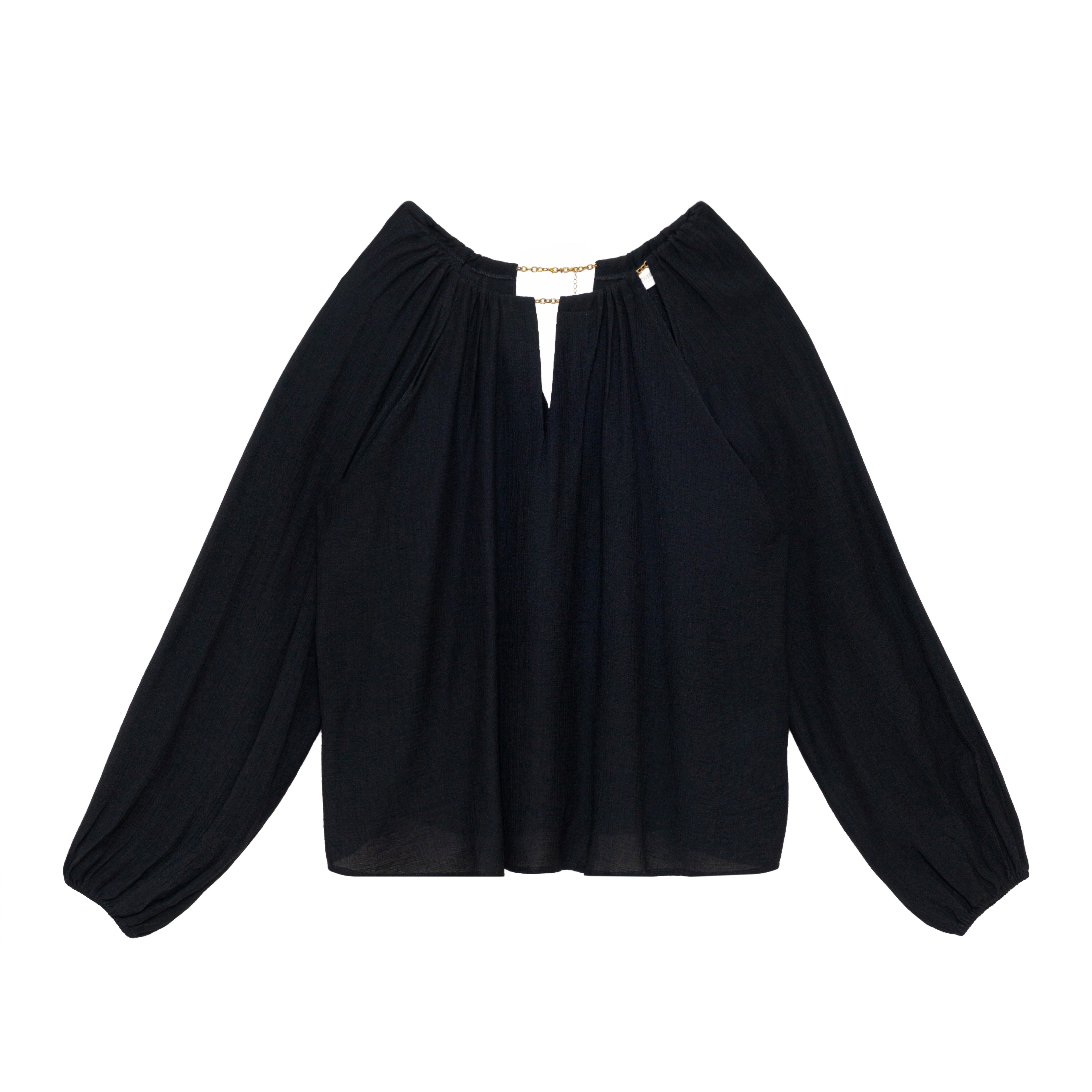 1LP0327-374 [LA PETITE ETOILE] Binty Blouse Black #BINTY-B102613R4A/00-NOIR (EU)