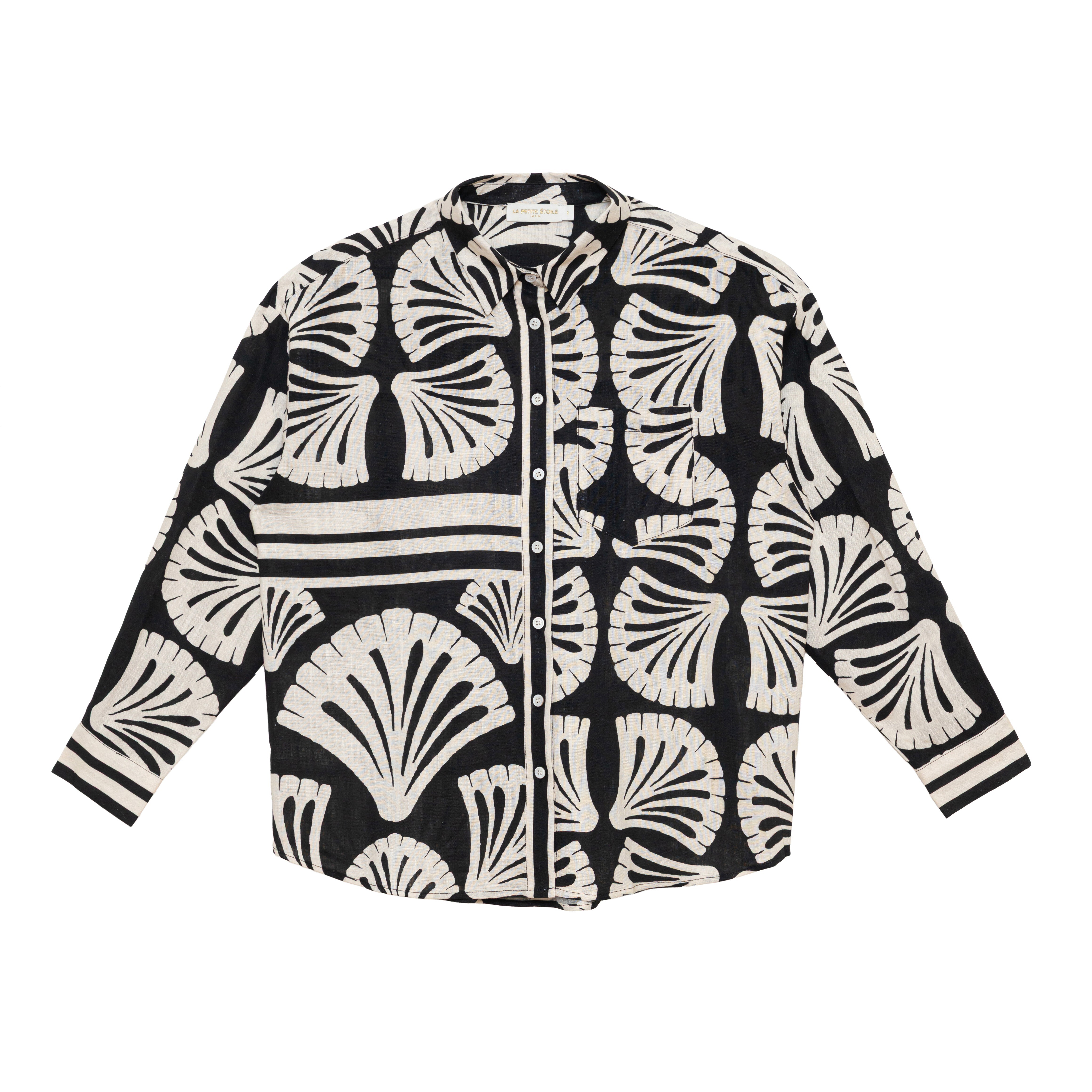 1LP0327-378 [LA PETITE ETOILE] Charly Top Black #CHARLY-C102613U7A/00EVENTAIL (EU)