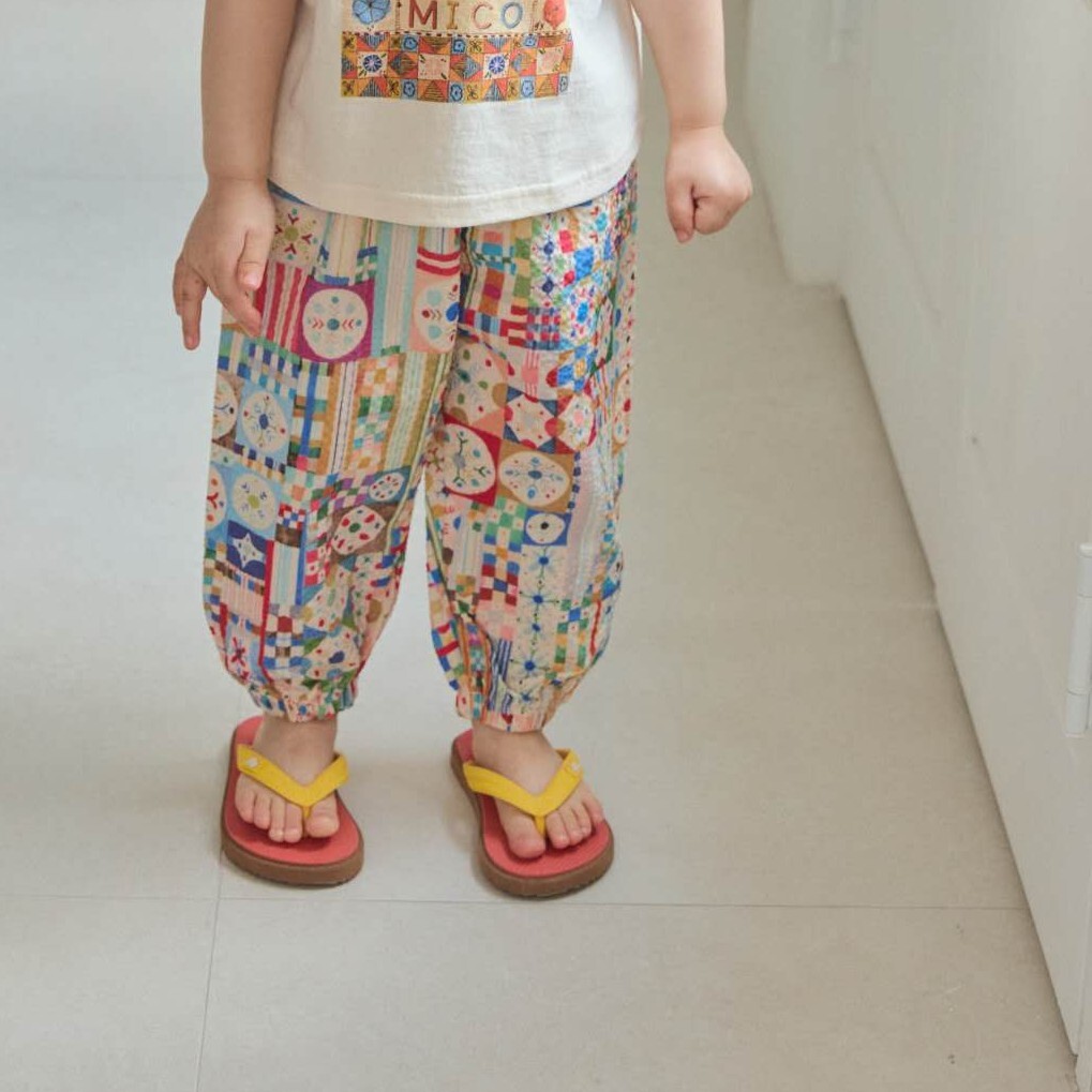 90-130 MICO 萬花筒運動褲