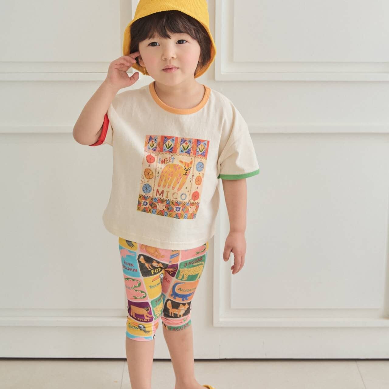 90-130 MICO 可愛花豹上衣