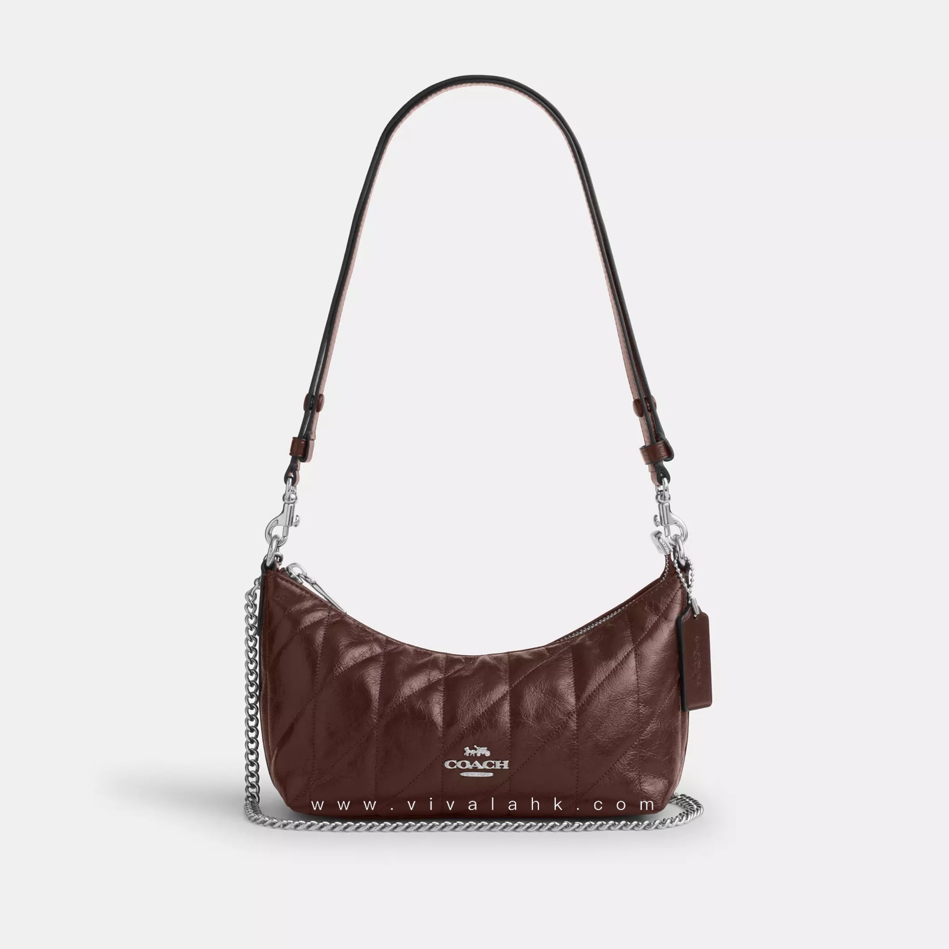 Coach - Caitlin 單肩+斜孭多用袋 (繡線油蠟牛皮) (CDZ88)