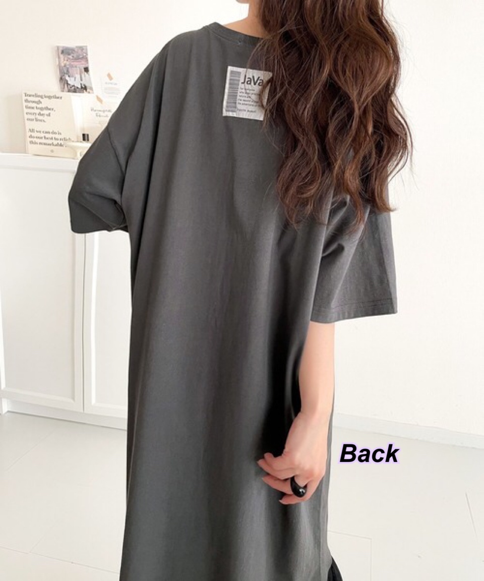 260328 日系女裝下擺網紗連身裙/2 色