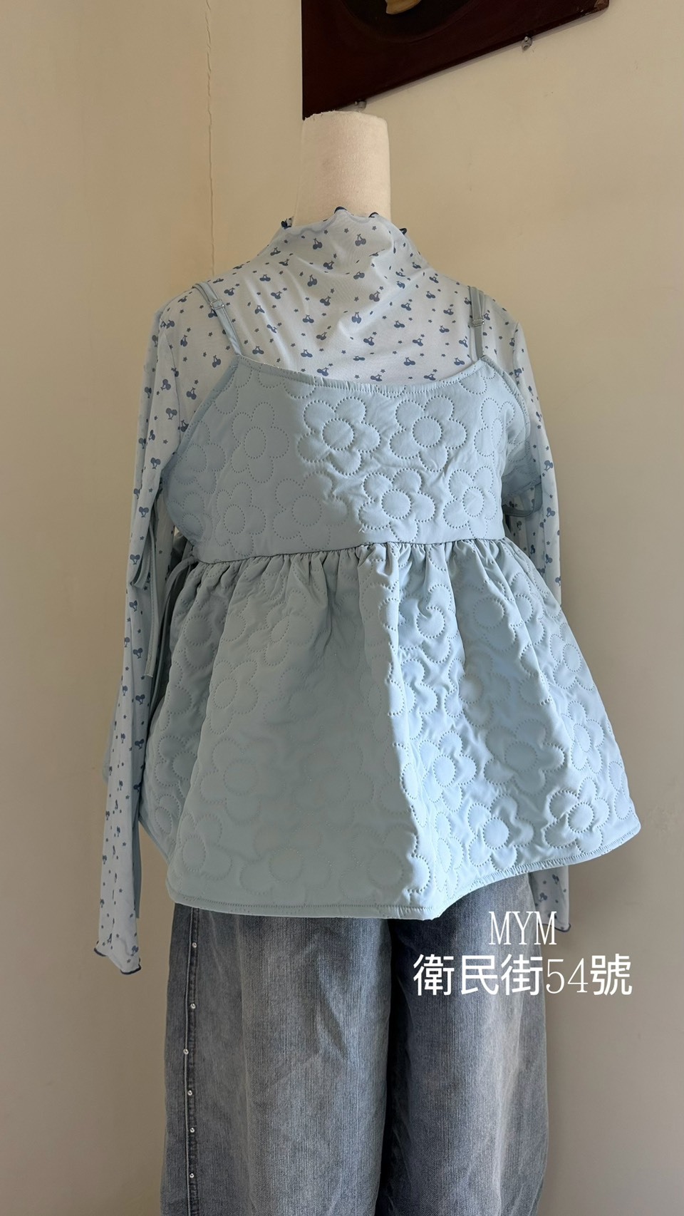 櫻桃點點可愛透膚打底衣s(預購中)