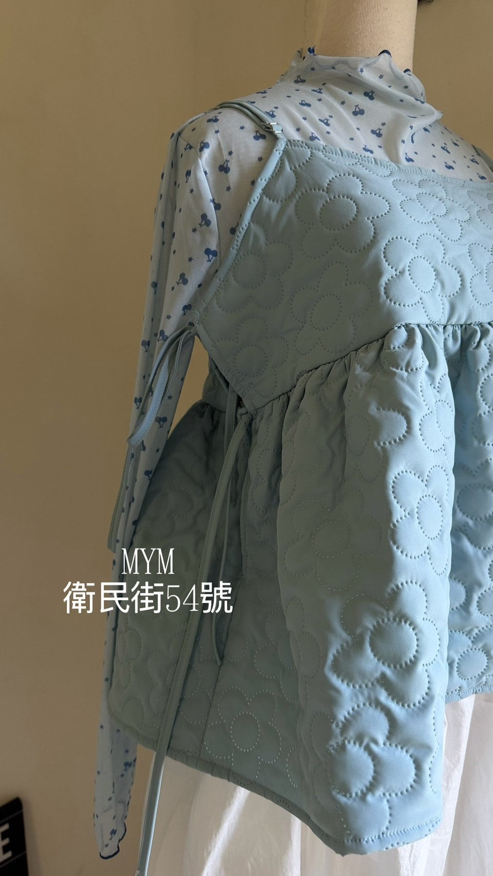 櫻桃點點可愛透膚打底衣s(預購中)