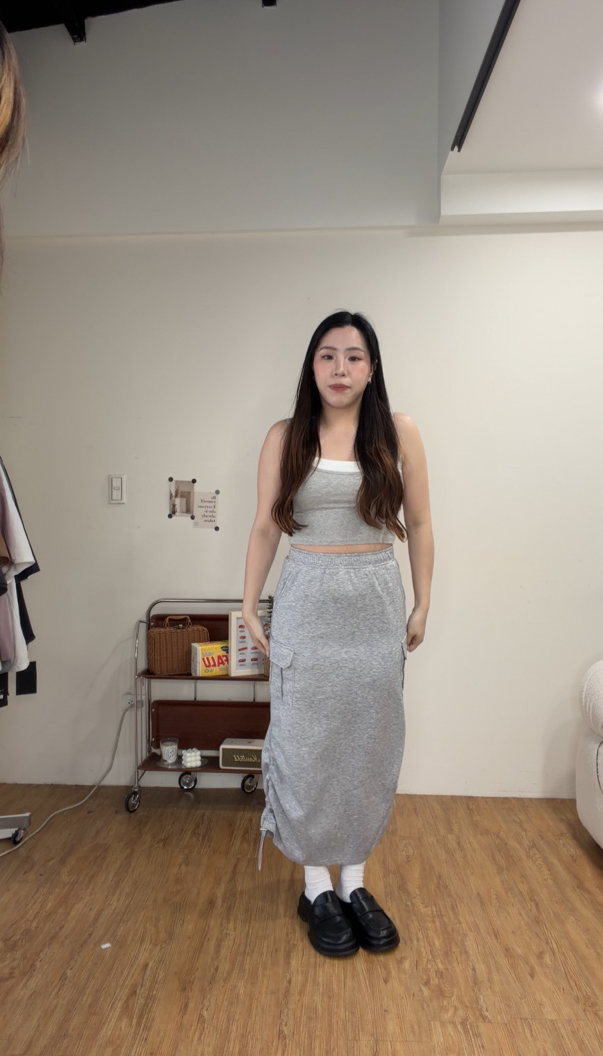 太空棉工裝長裙s