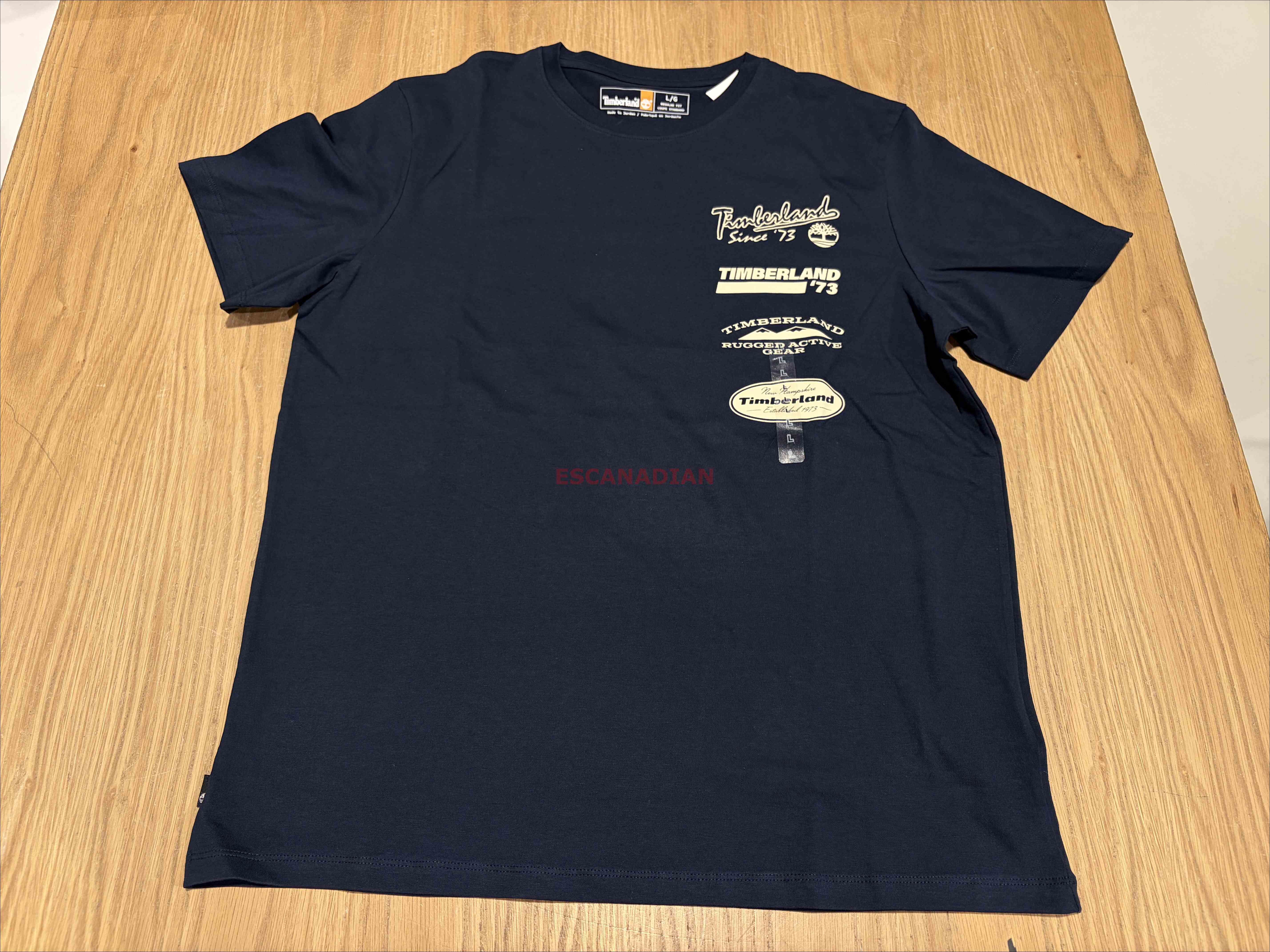 Timberland 大人 造型Logo 短TEE