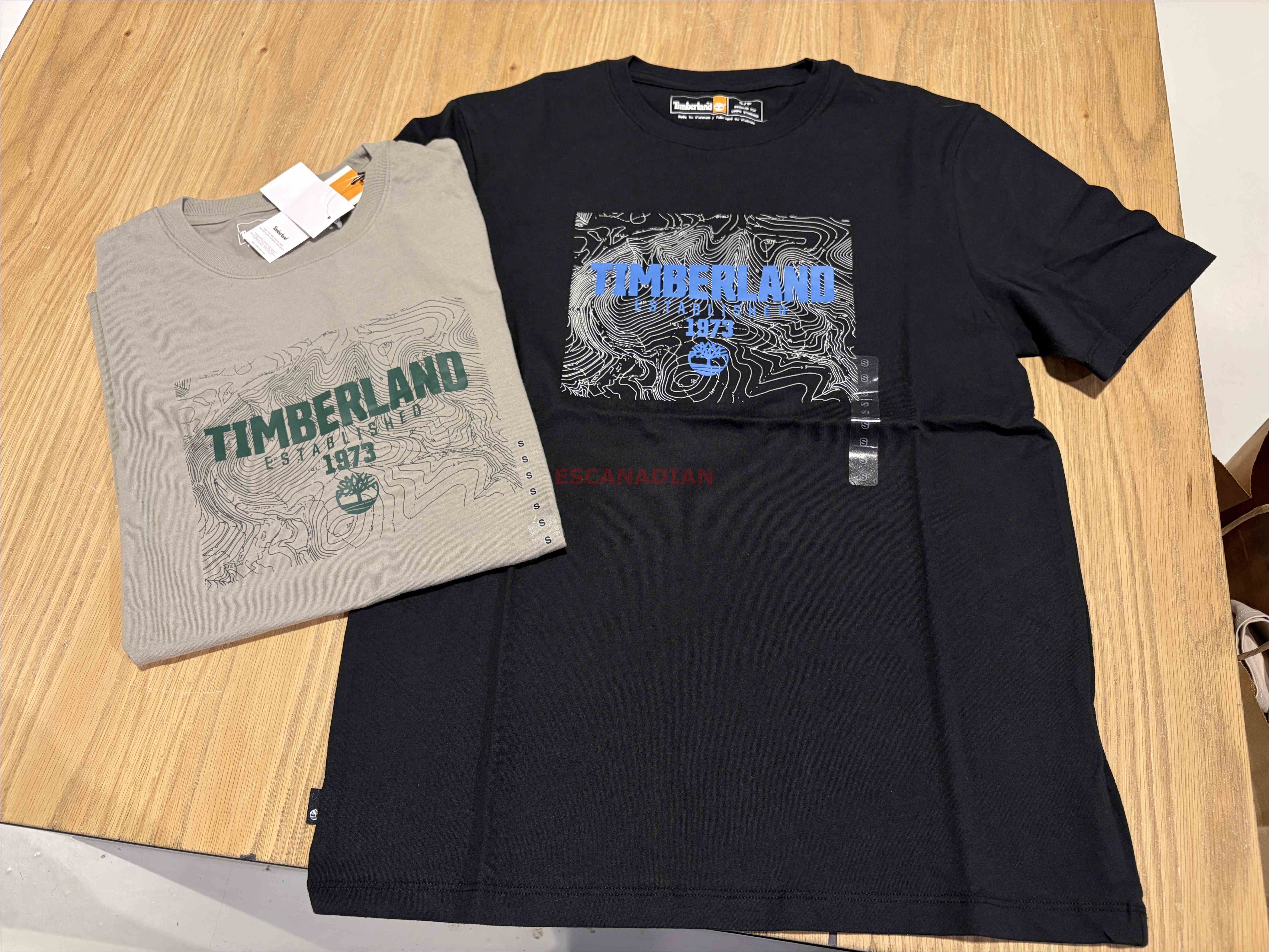 Timberland 大人 造型圖案 短TEE (2色)