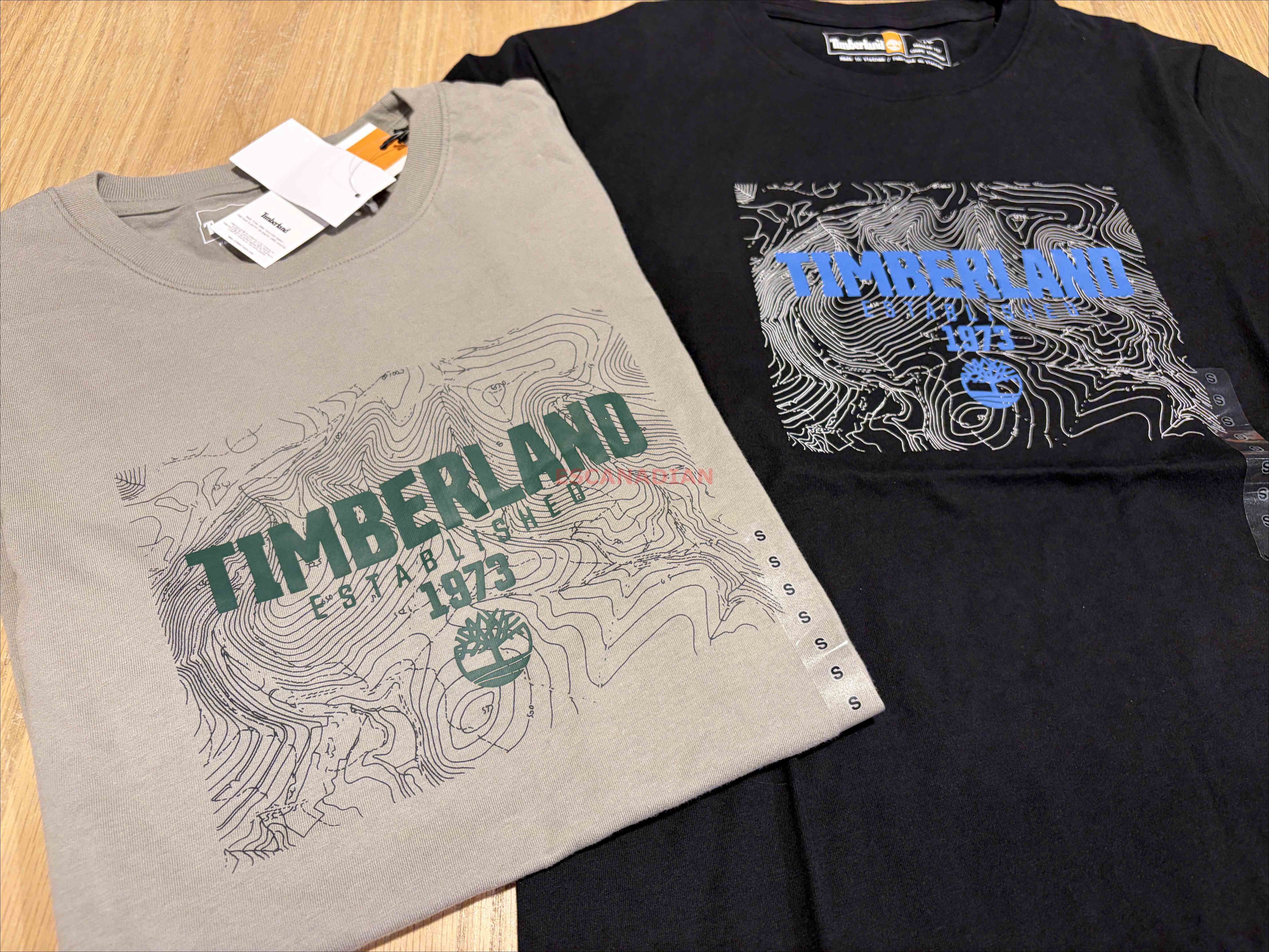 Timberland 大人 造型圖案 短TEE (2色)