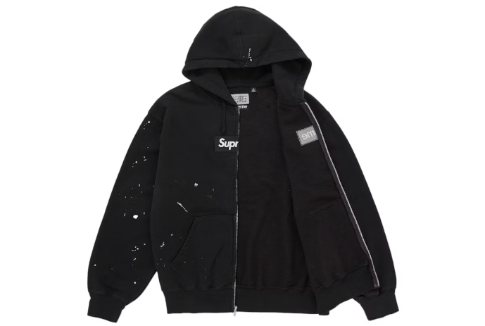 [現貨] Supreme SS26 MM6 Maison Margiela Zipup | Black