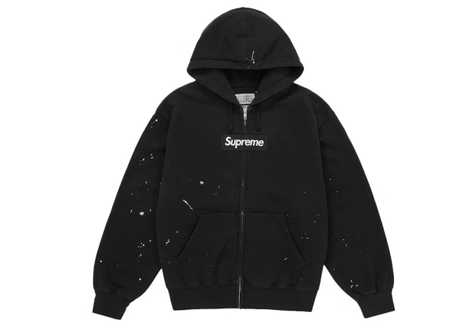 [現貨] Supreme SS26 MM6 Maison Margiela Zipup | Black