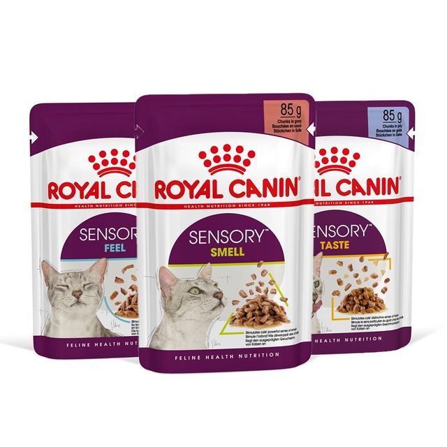 Royal Canin 貓濕糧．成貓 貓感系列 混合營養主食配方85gx12包