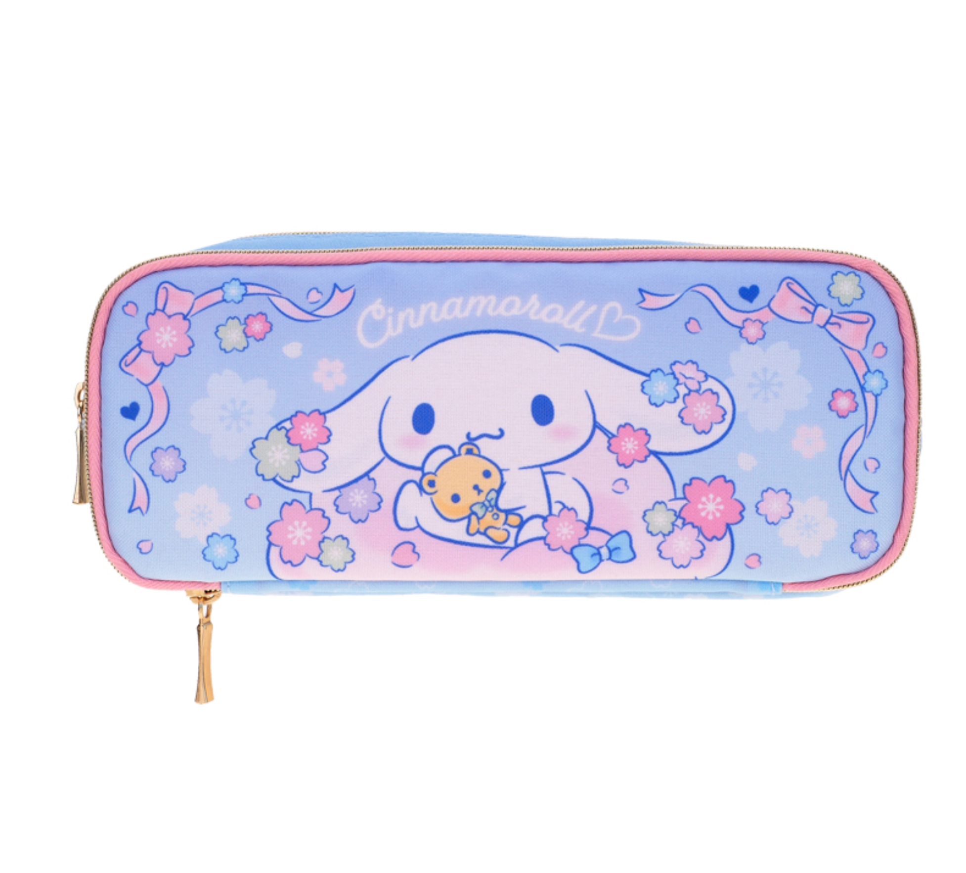 Cinnamoroll 雙拉鏈筆袋 9-7462-22