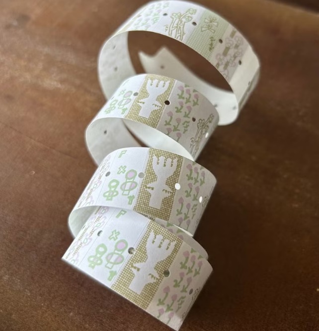 何包蛋．田野小花 標籤貼紙卷 <整捲/分裝>