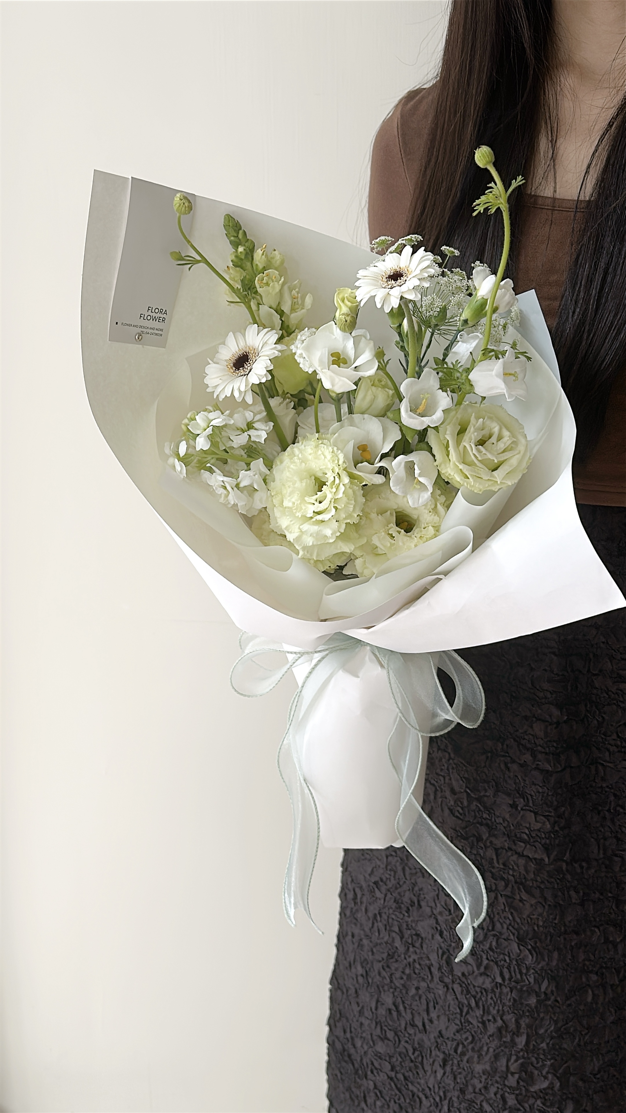 鮮花花束 -青檸奶油