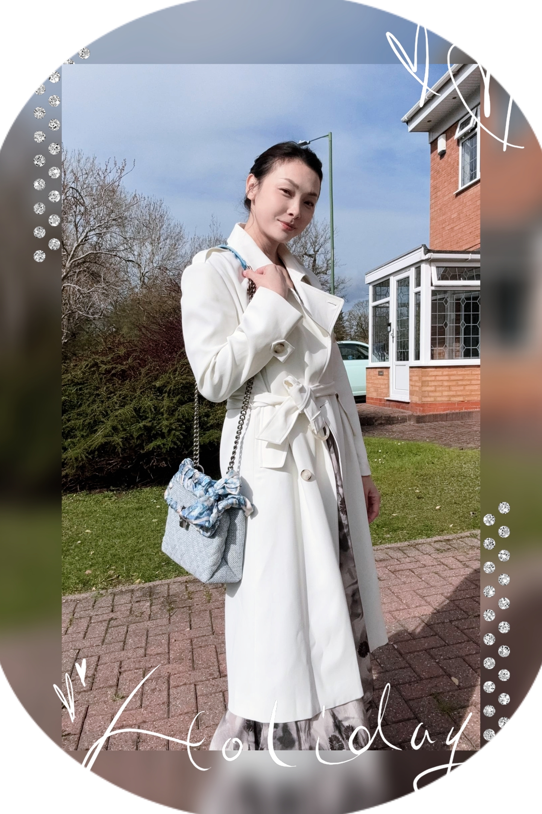 英國代購 (獨立訂單)-KG KURT GEIGER BRIXTON SCARF BAG