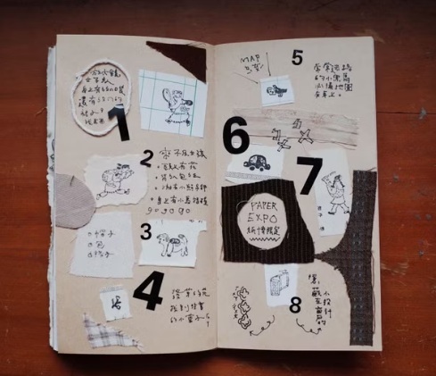 何包蛋．窗花小旅行系列印章 共七款