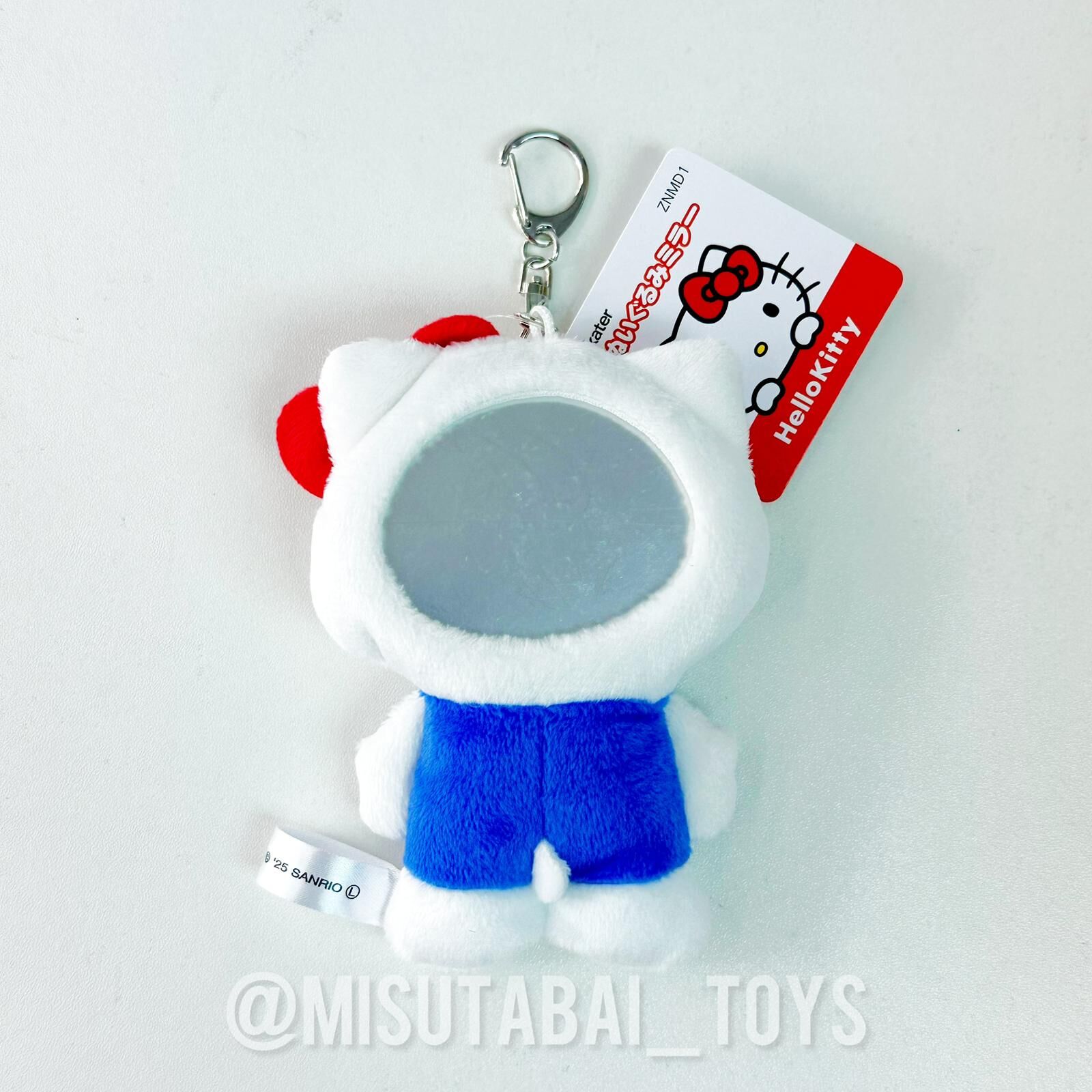 Sanrio Hello Kitty 毛絨鏡子掛件