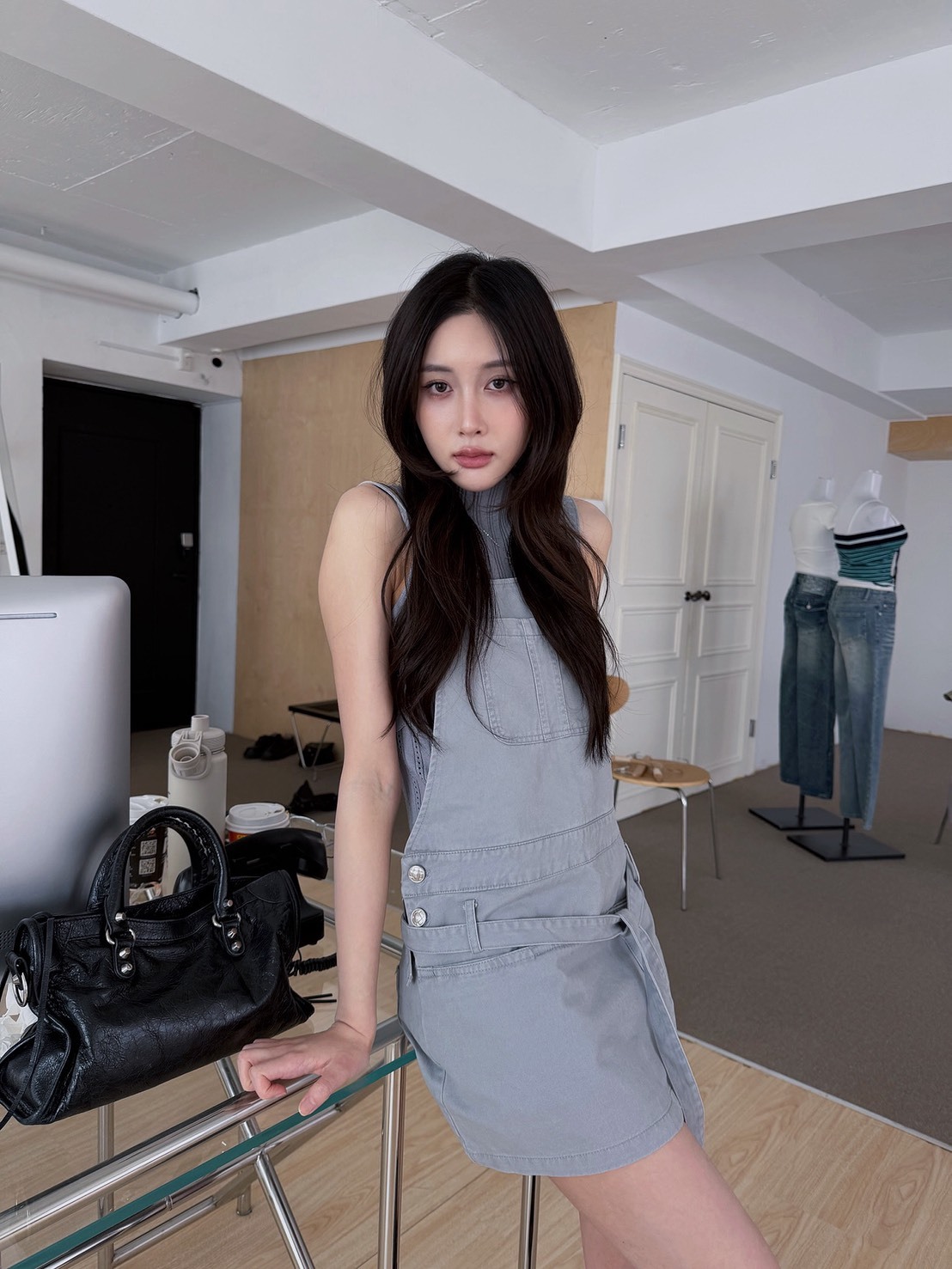 M07 Moab 復古吊帶裙