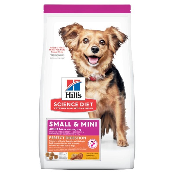 Hill's 完美消化系列 雞肉糙米 小型及迷你成犬配方 3.5lb