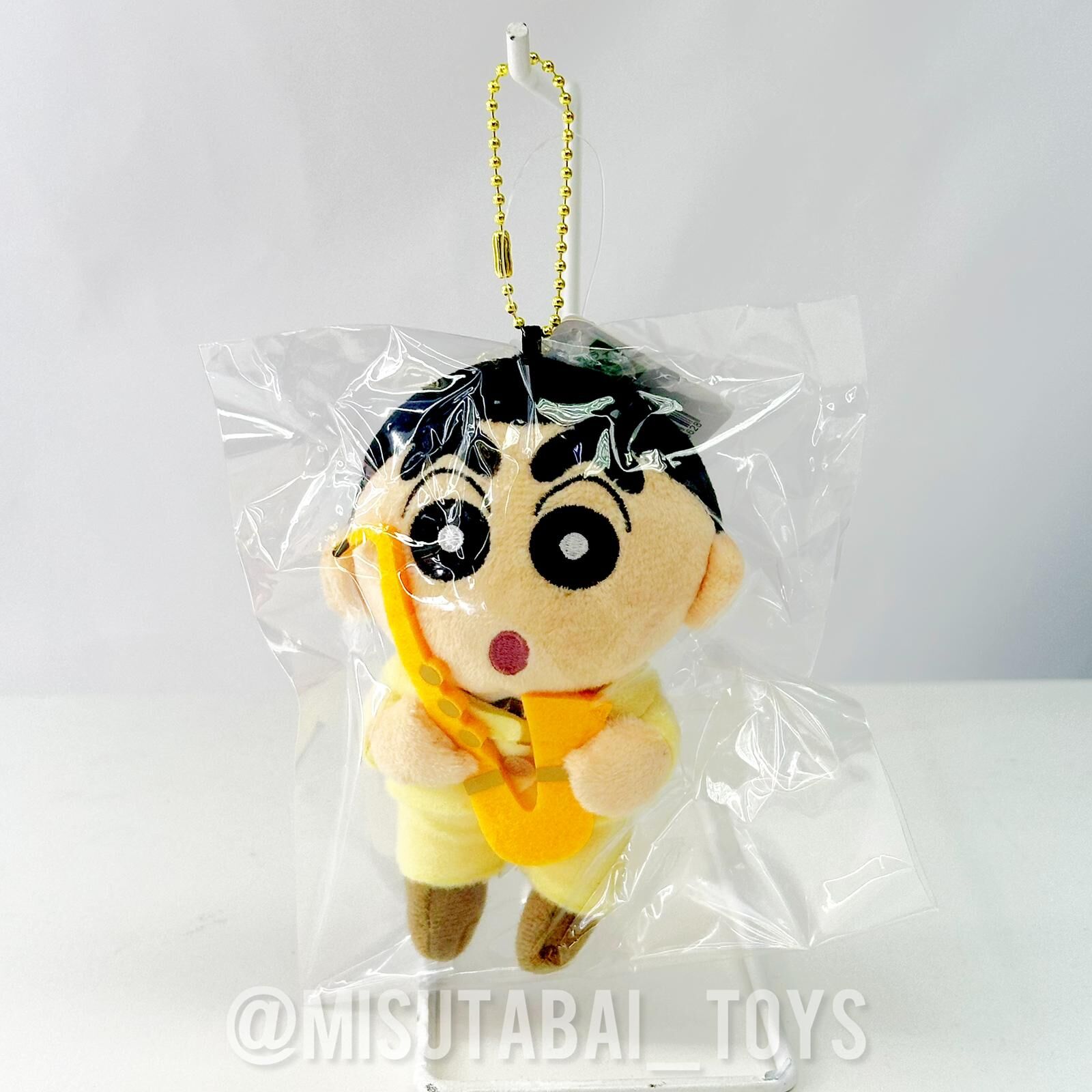 Crayon Shin-chan Brass Band Mascot Keychain