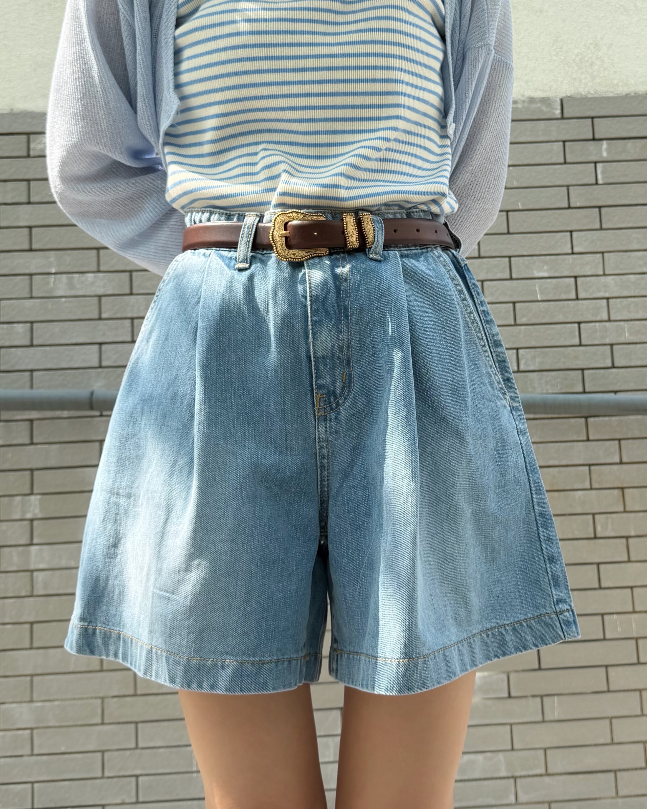 4月新品♥顯瘦A cut短牛