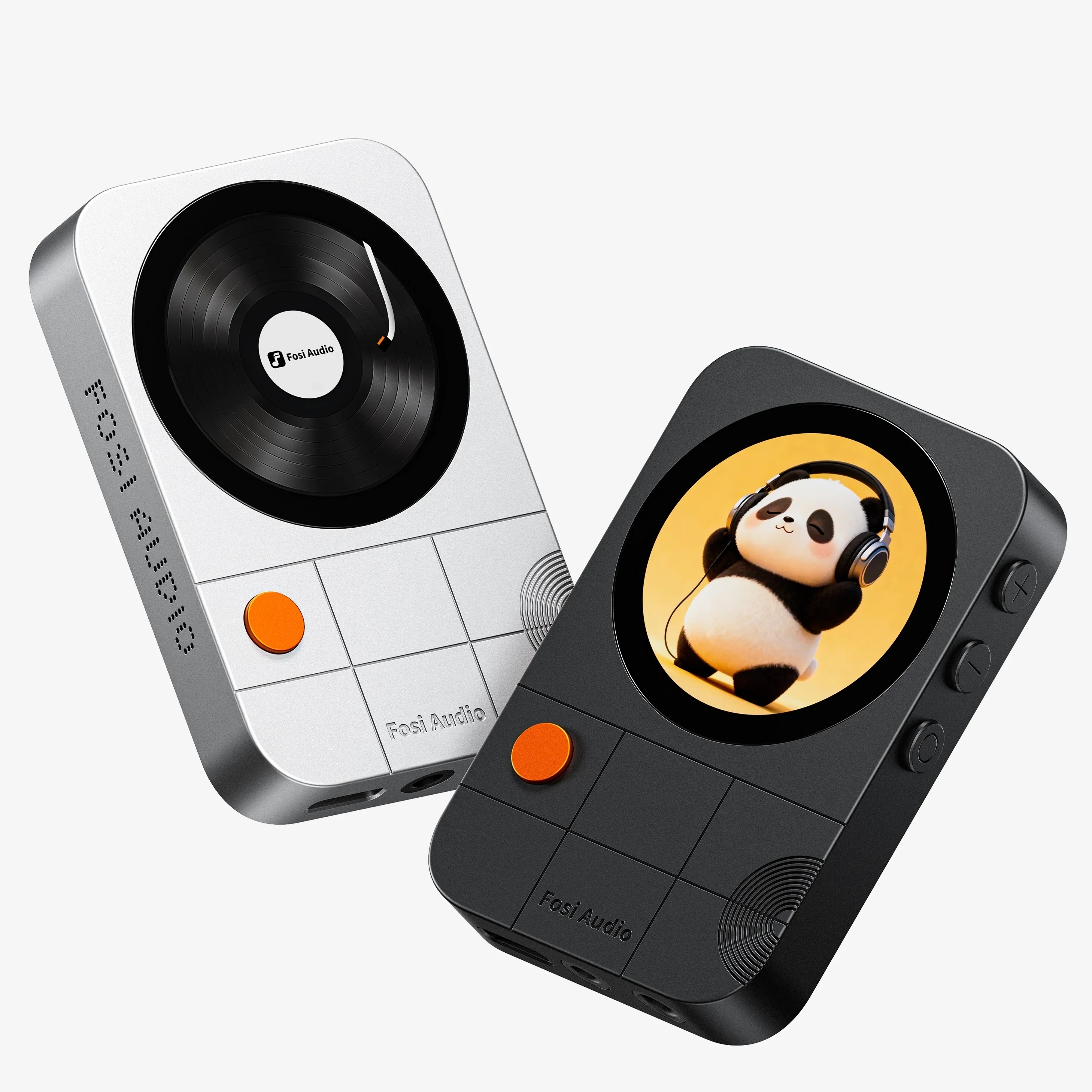 Fosi - MD3 便攜解碼耳擴 | ES9039Q2M解碼, 最高支援 32/384, DSD256 | 4xESS ES9603Q耳擴晶片 | 4.4,3.5輸出, Type-C輸入 | 1.28" LCD顯示器, 自訂動畫圖片, emojis | 磁吸功能