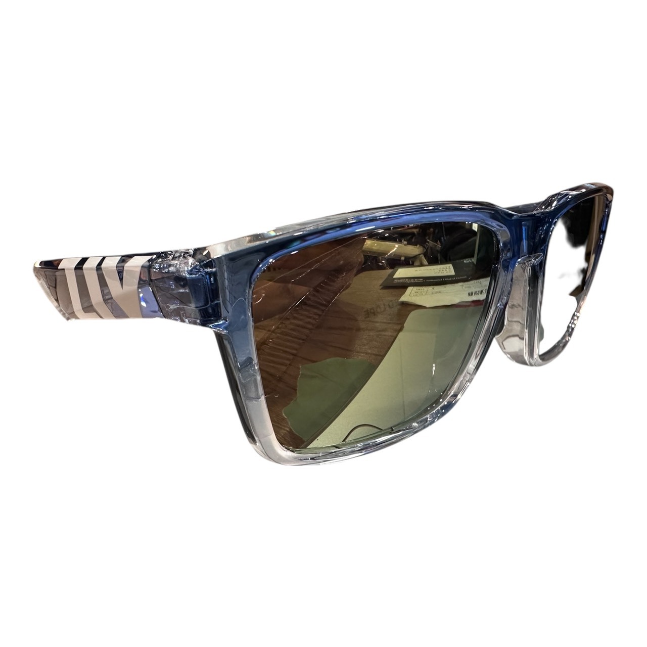 ZIV MOTION潮牌眼鏡 /F89亮透明漸層藍