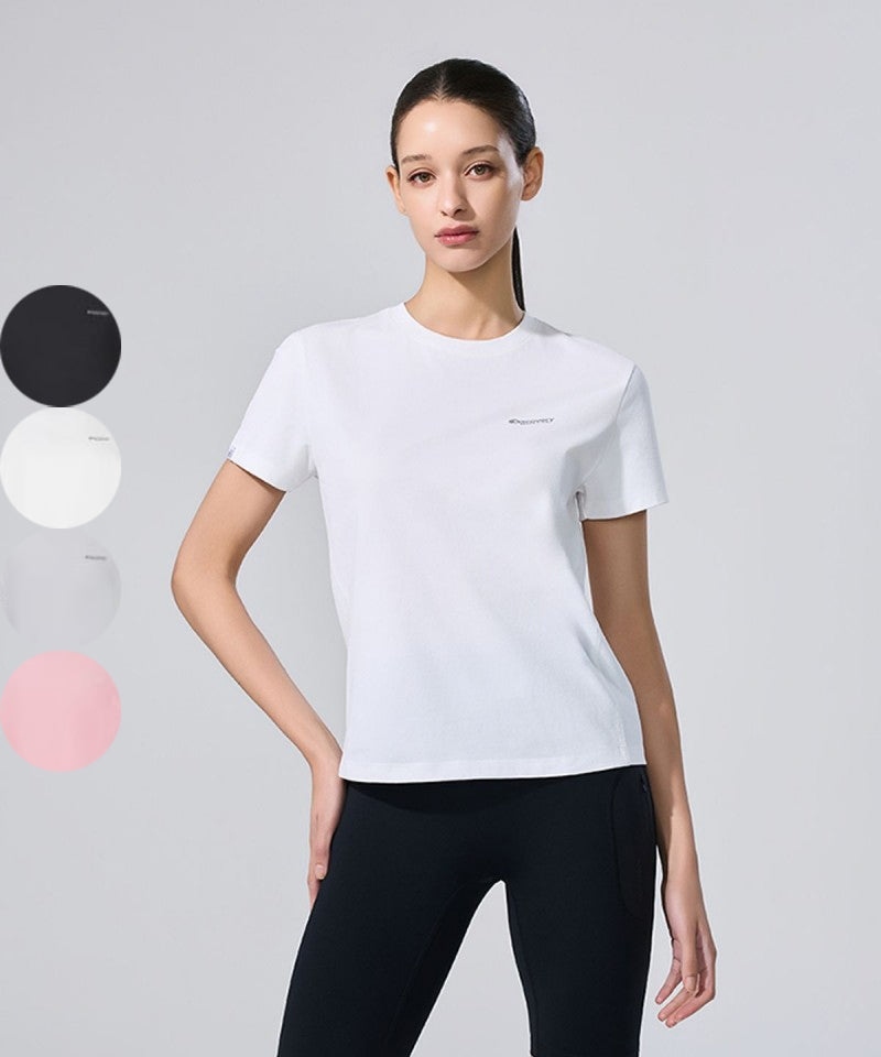 【韓國預訂】ARK032714 Discovery 女裝涼感防曬短袖上衣