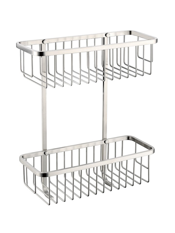 H1DA-6404不銹鋼雙層四角籃