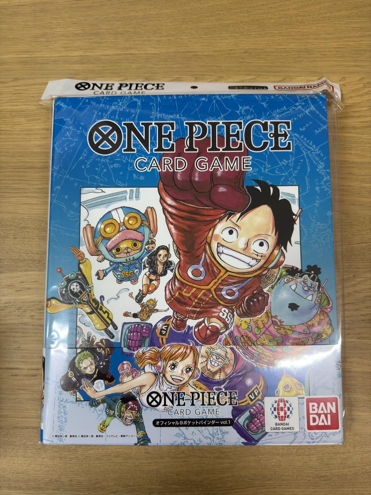海賊王卡牌遊戲 官方九格卡簿- 第1彈