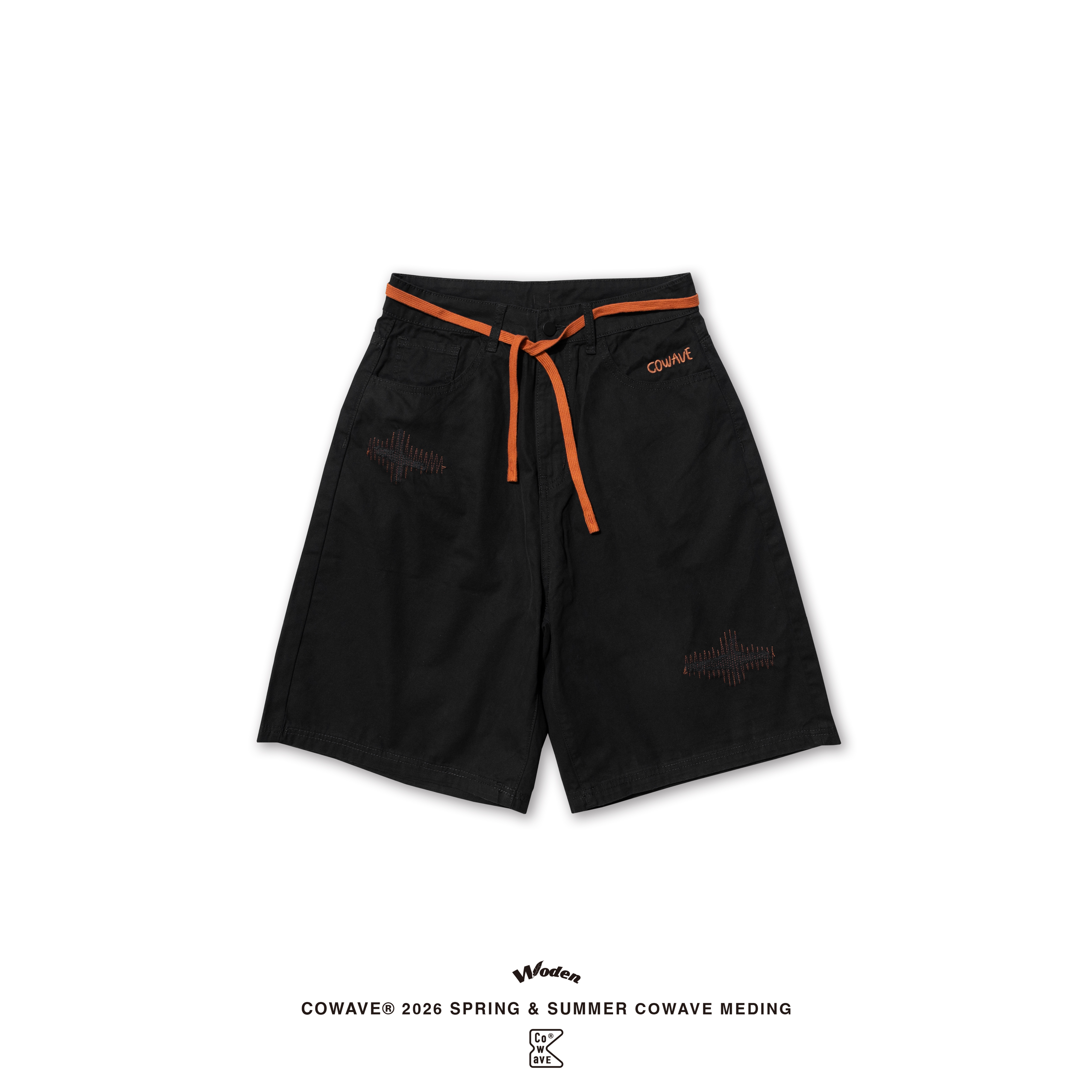 【車庫服飾】WODEN / COWAVE 2026 Spring & Summer Mending Shorts