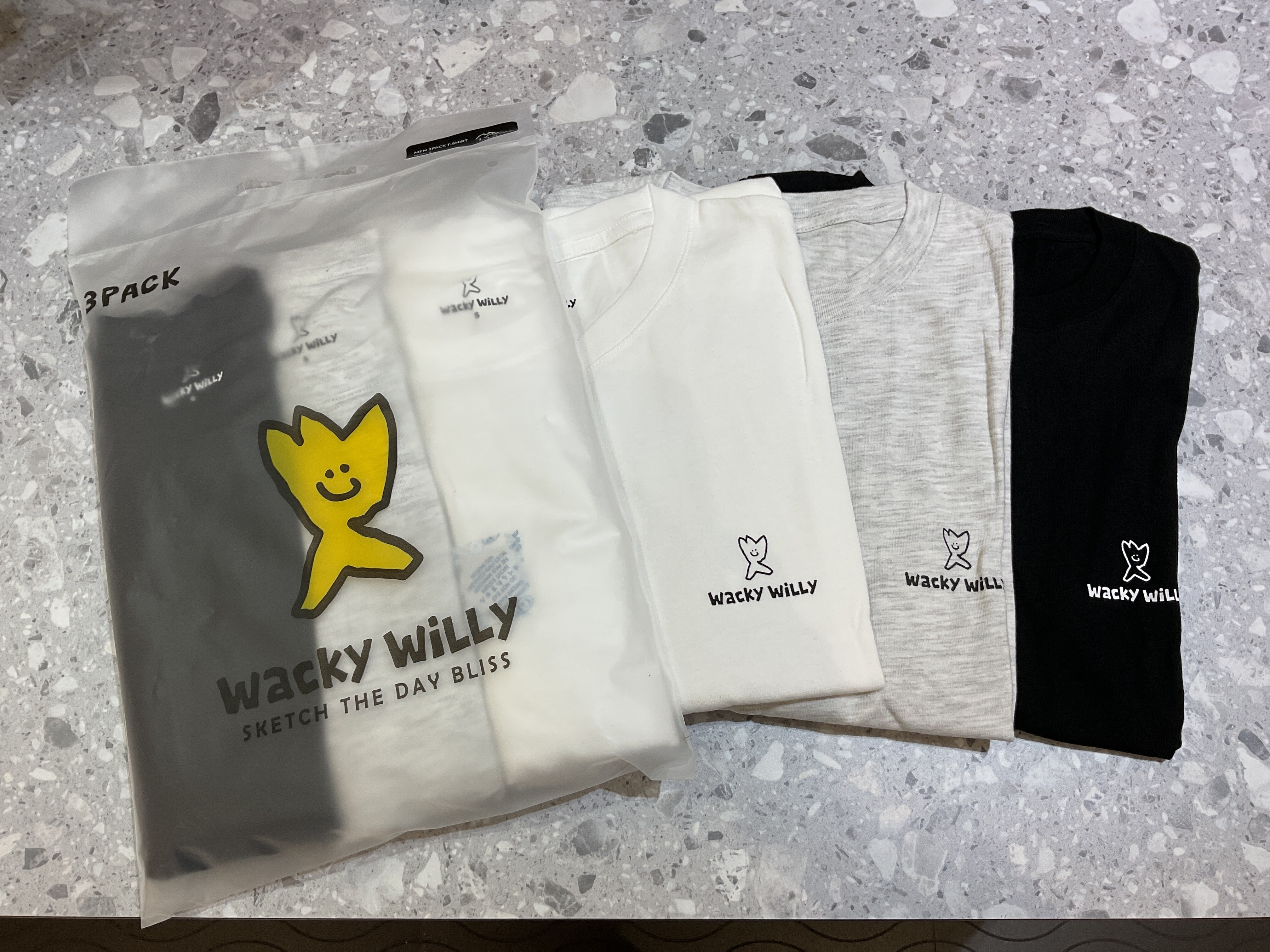 Wacky Willy 三件組短袖