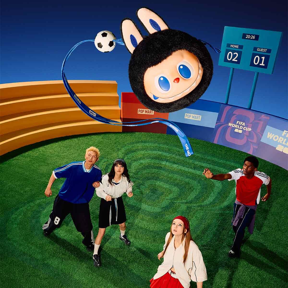 THE MONSTERS Labubu x FIFA SERIES-Vinyl Plush Pendant