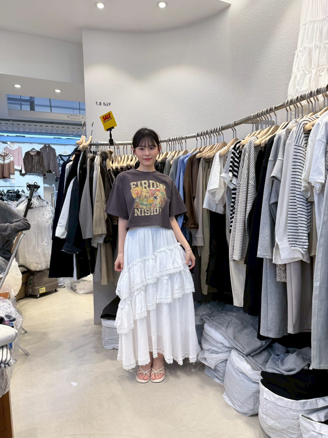 1L6022 層層蛋糕裙