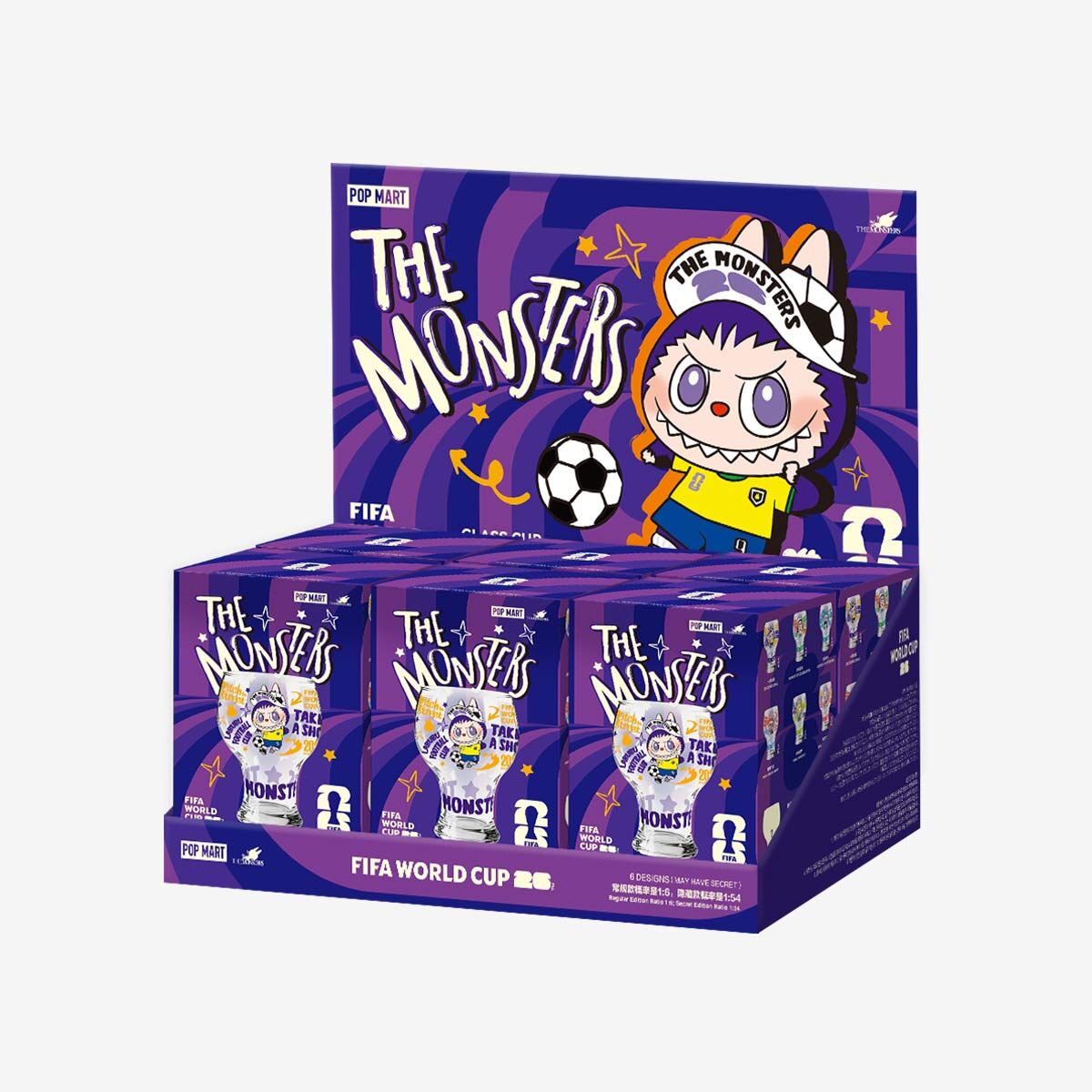 THE MONSTERS × FIFA SERIES-Glass Cup Blind Box