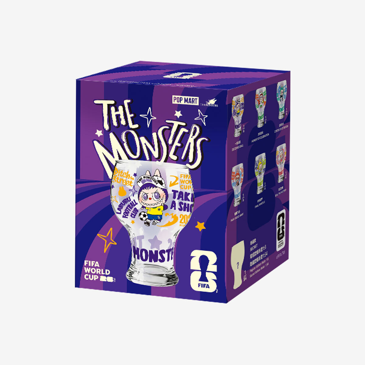 THE MONSTERS × FIFA SERIES-Glass Cup Blind Box