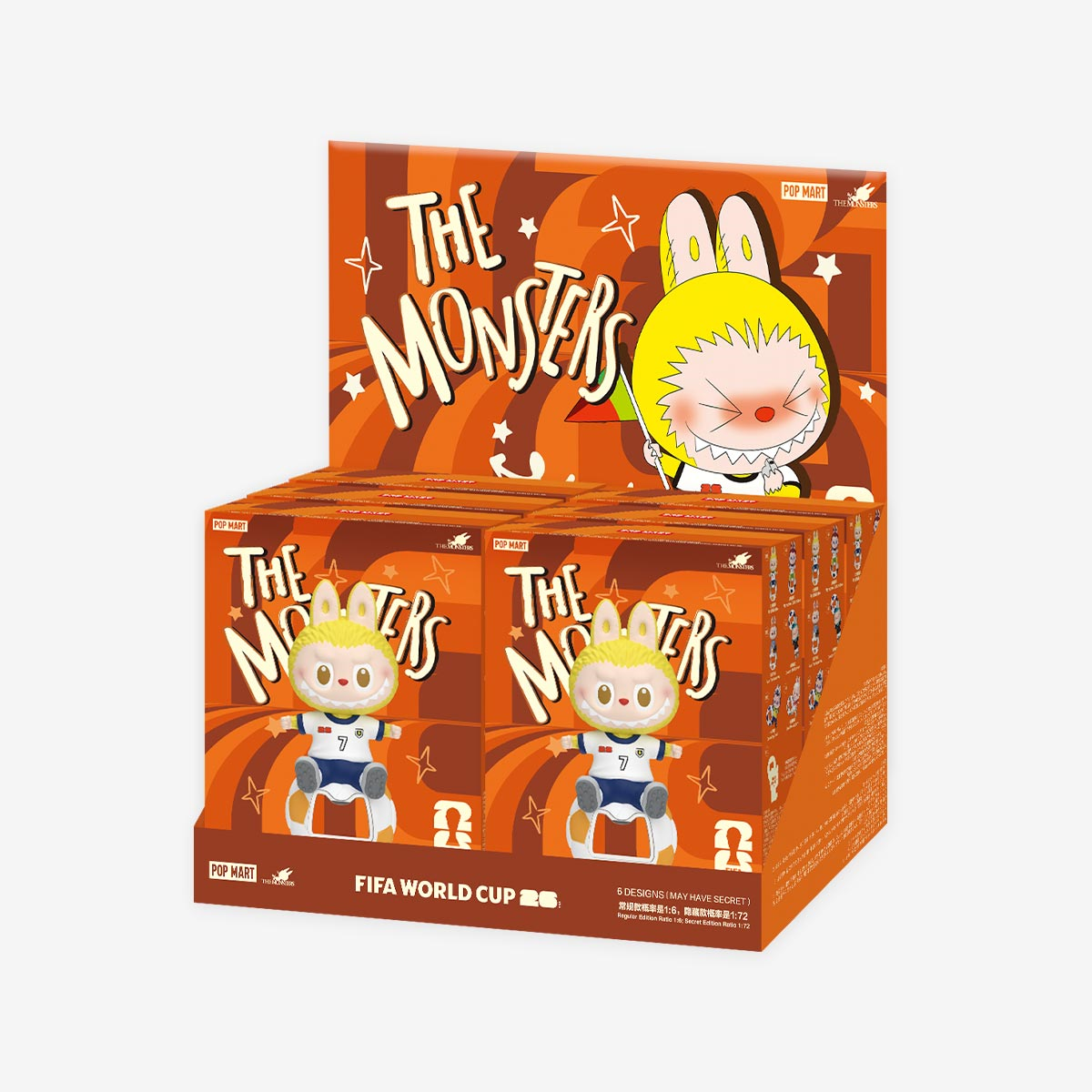 THE MONSTERS Labubu x FIFA SERIES - Bottle Opener Fridge Magnet Blind Box