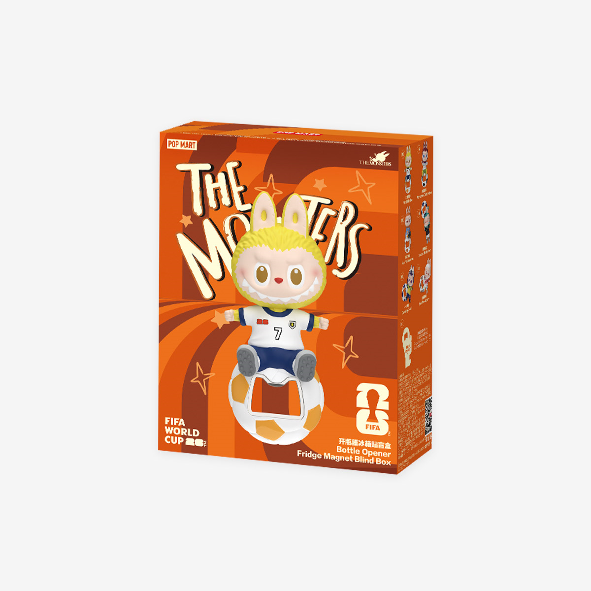 THE MONSTERS Labubu x FIFA SERIES - Bottle Opener Fridge Magnet Blind Box