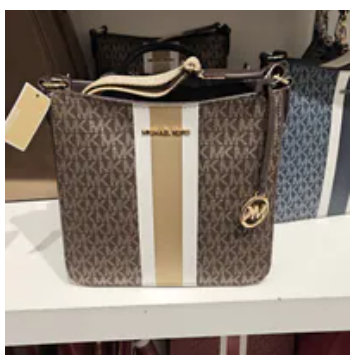 [S] MICHAEL KORS BROWN 35F5GTVC5K JET SET TRAVEL SM NS XBODY, 197853806344 (SMK1426)
