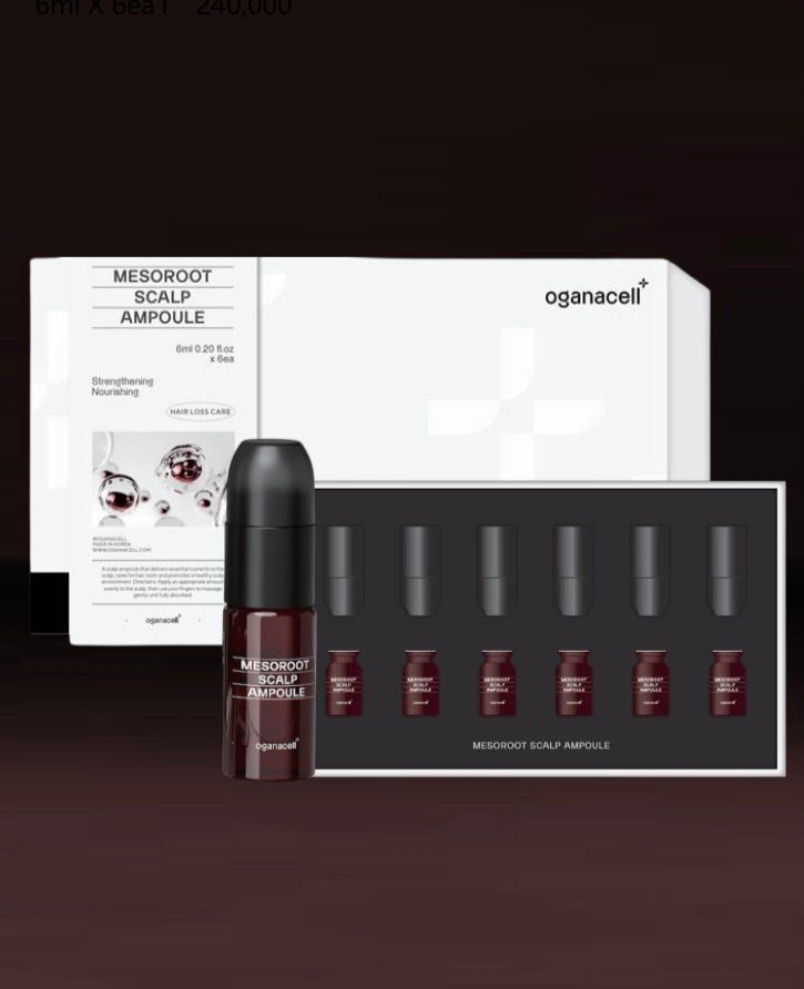 UE73 OGANACELL MESOROOT SCALP AMPOULE 6ml*6EA 奧嘉娜固髮防脫頭皮精華 $969  買一盒送兩個小樣 3件起$824/1