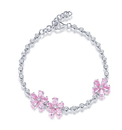 (6933) B1931 Flower Bracelet（莫桑）