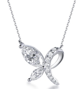 (6938) N2997 Wings of Grace Necklace（莫桑）