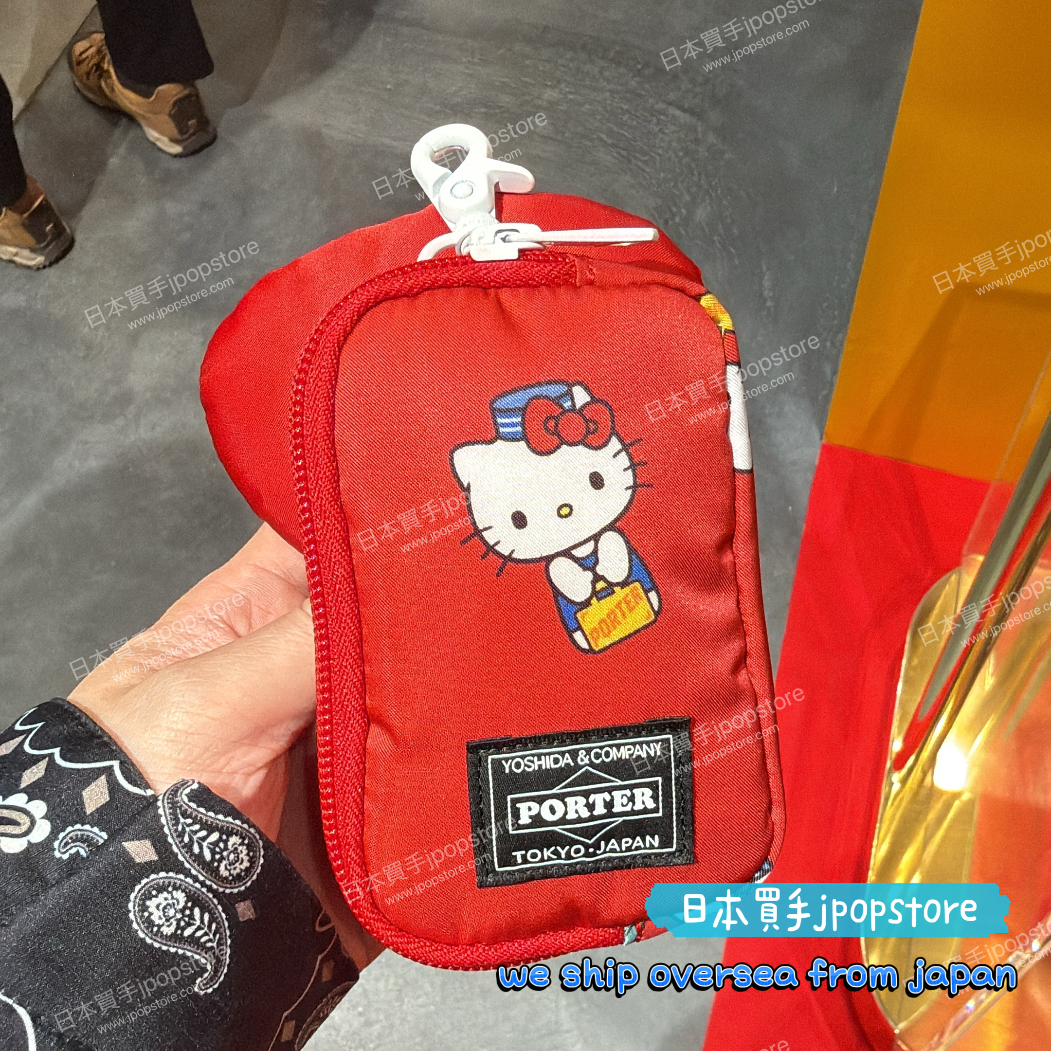 YOSHIDA & Co. PORTER / HELLO KITTY x PORTER  MULTI POUCH