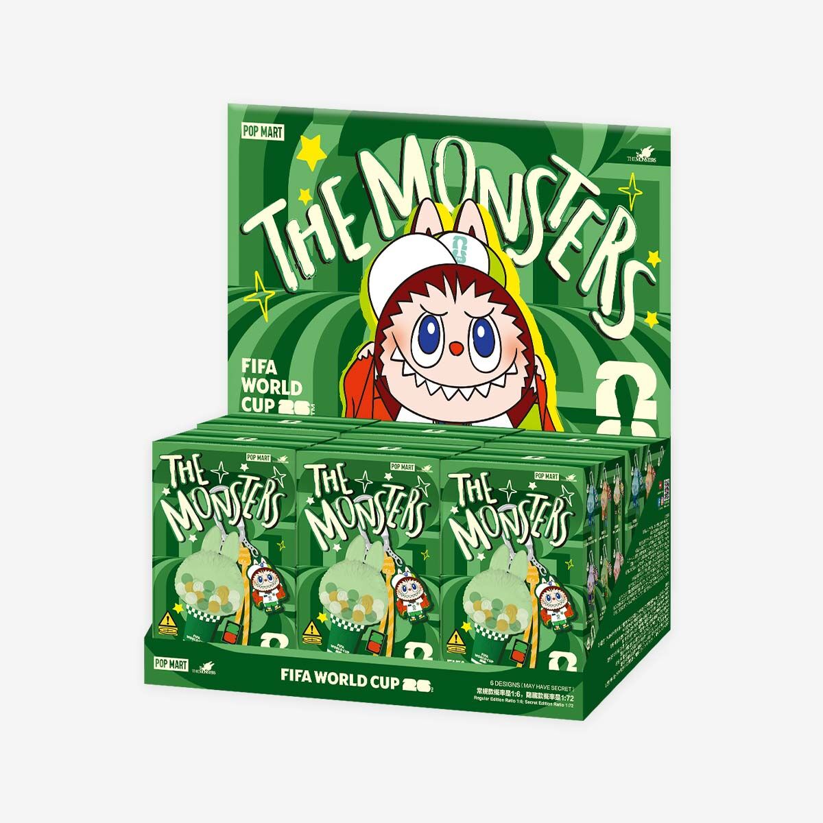 THE MONSTERS Labubu x FIFA SERIES - Mini Pendant Light Blind Box