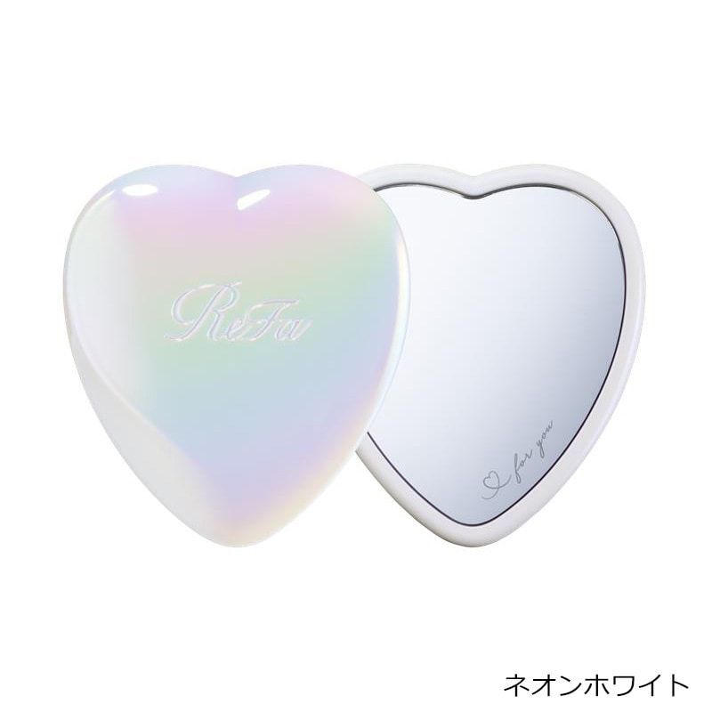 ReFa  HEART MIRROR (Neon Purple/Neon White)