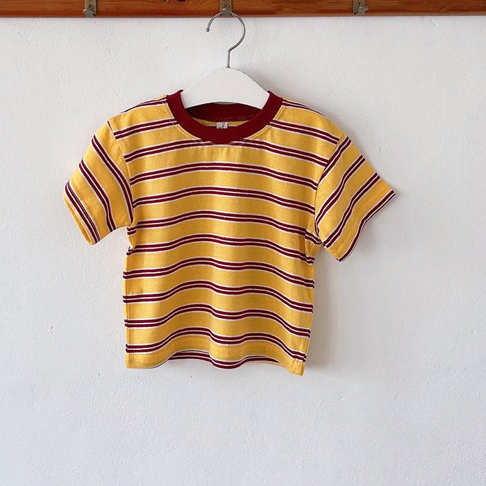 正韓夏DAJOA 兩色雙條紋上衣