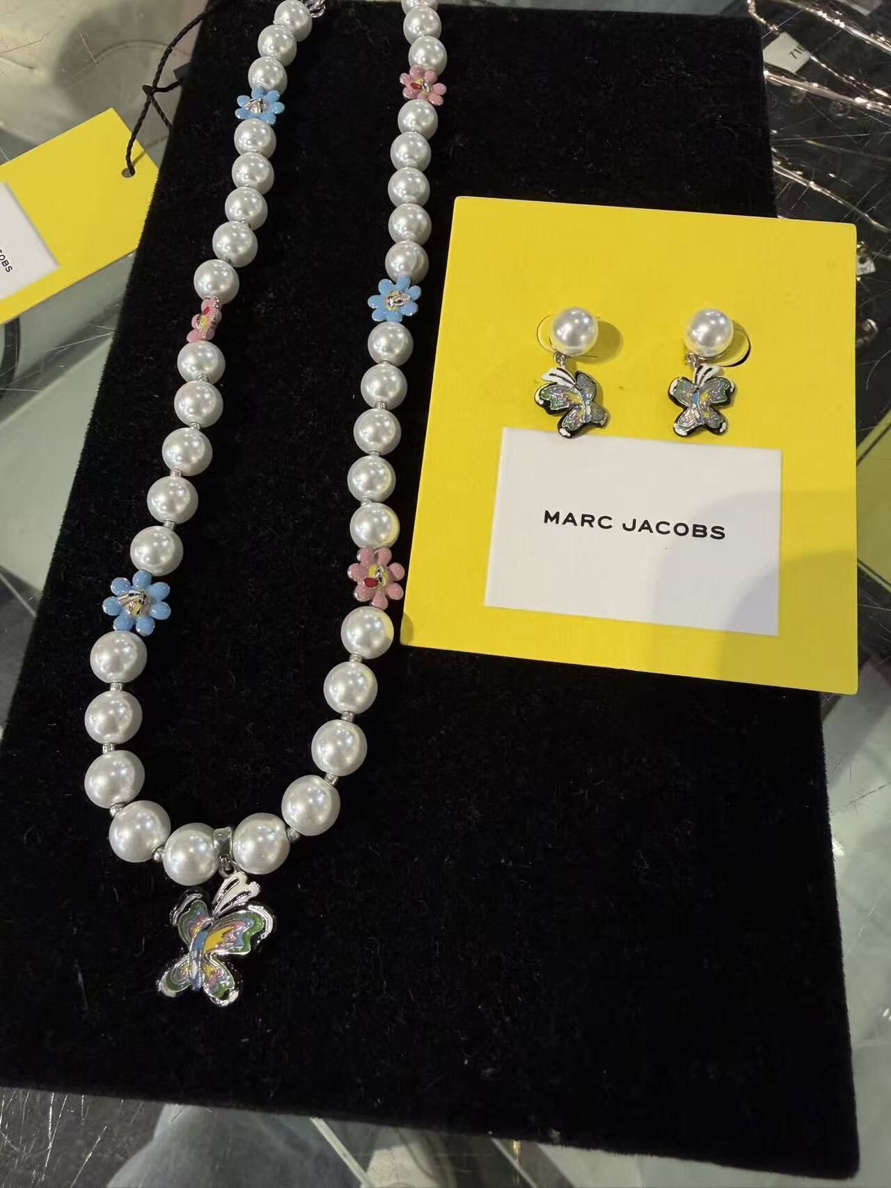 【預購】H032854 Marc Jacobs  蝴蝶項鍊/耳釘