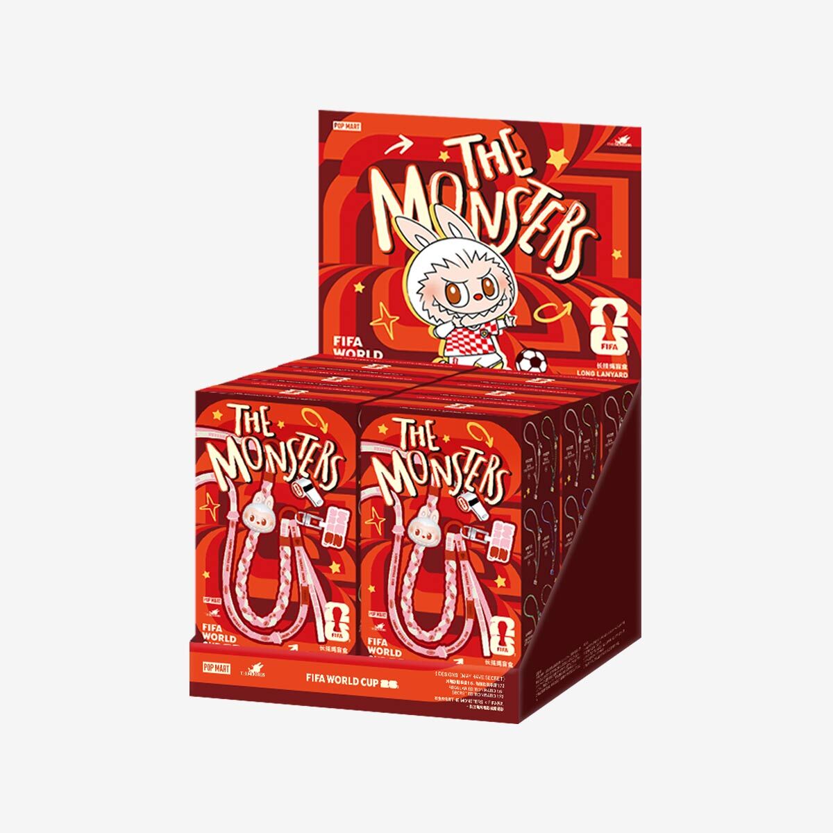 THE MONSTERS Labubu x FIFA SERIES - Long Lanyard Blind Box