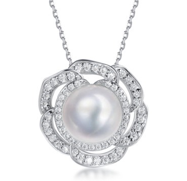 (6945) N2981 10mm Crystal Pearl -  Pearl in the Rose Necklace（莫桑）