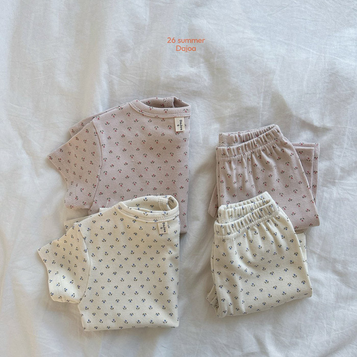 正韓夏DAJOA 兩色鬱金香家居服